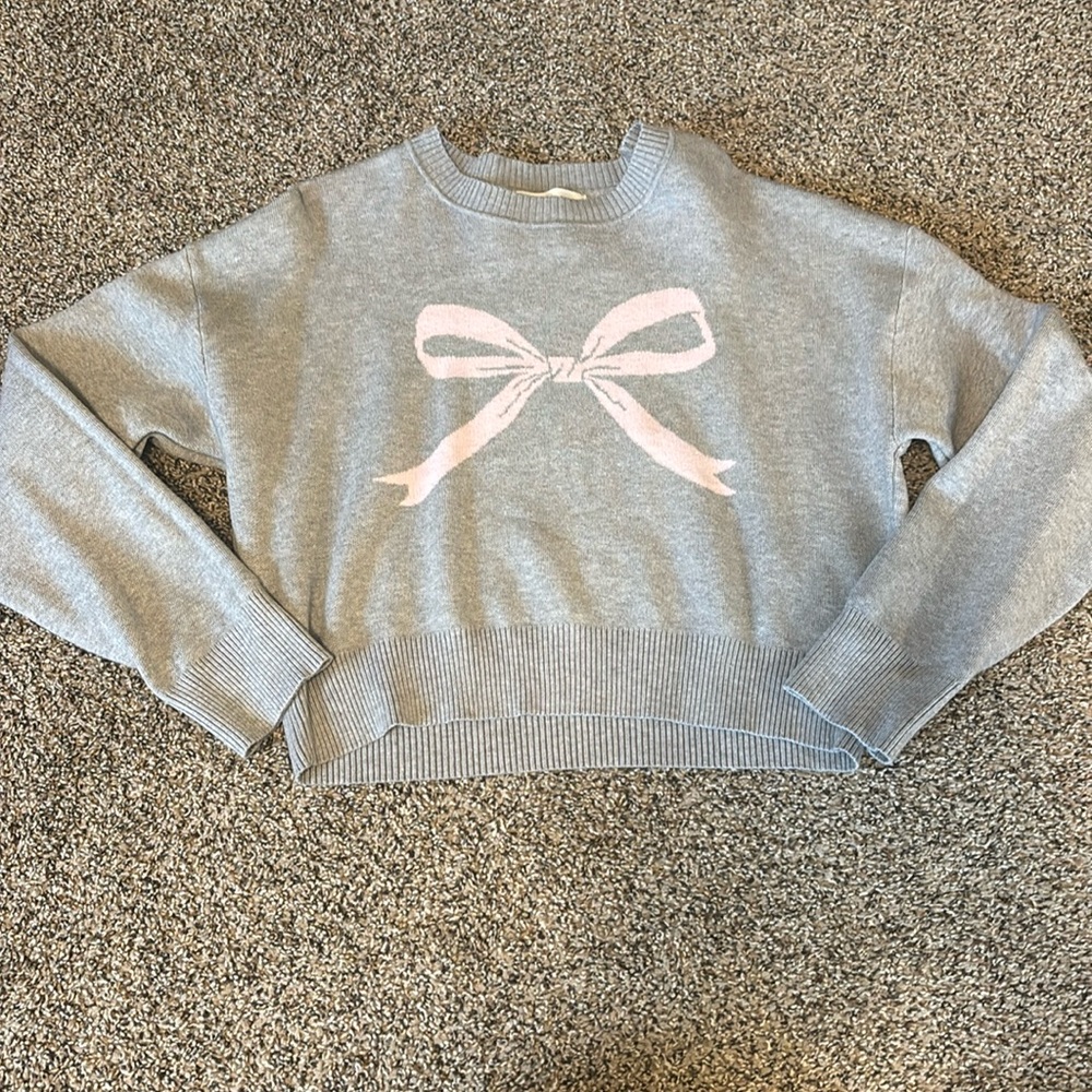Crop top sweatshirt